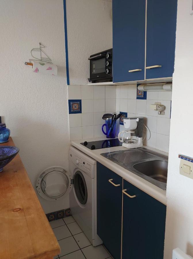 4Rb86 Appartement Type T2 Cabine Dans Residence Bord De Mer A Collioure Exteriör bild