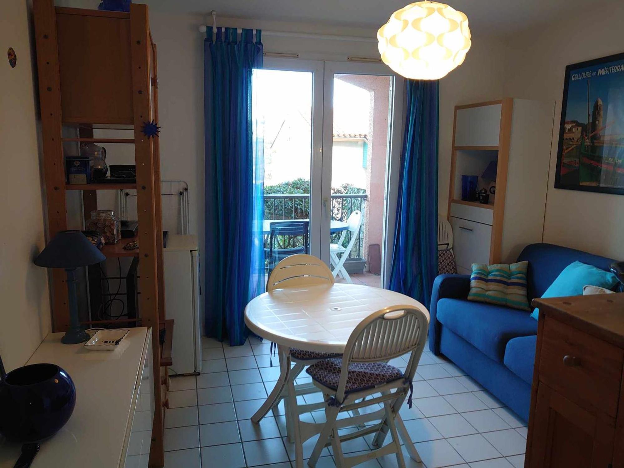 4Rb86 Appartement Type T2 Cabine Dans Residence Bord De Mer A Collioure Exteriör bild