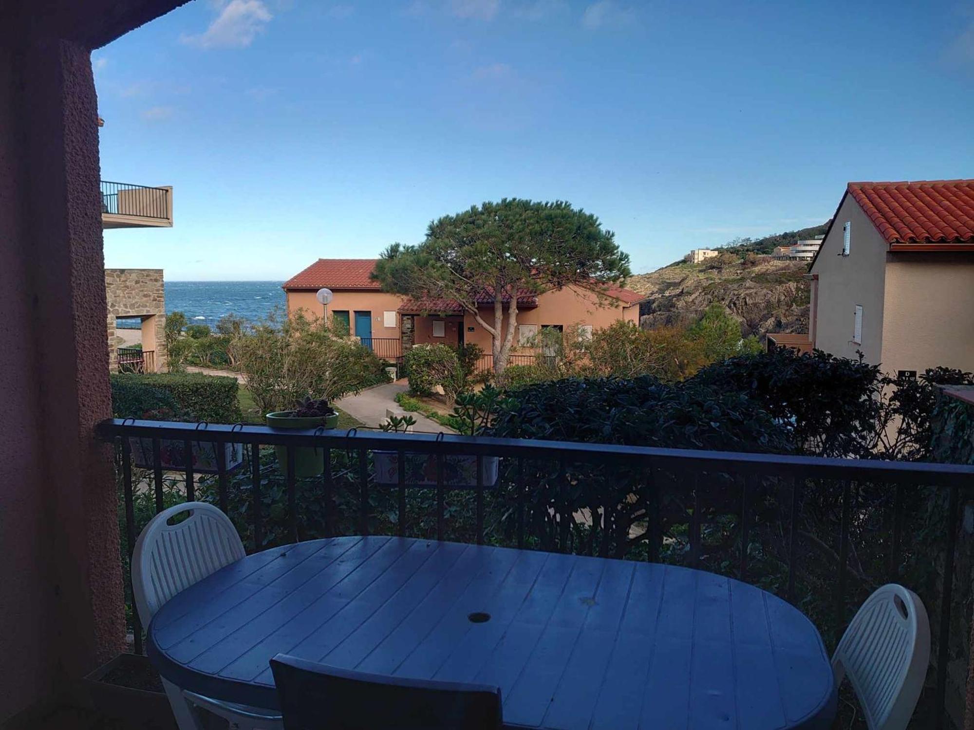 4Rb86 Appartement Type T2 Cabine Dans Residence Bord De Mer A Collioure Exteriör bild